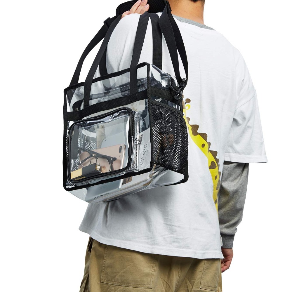 Women Bags For Office - Clear Tote Bag Heavy Duty Plastic