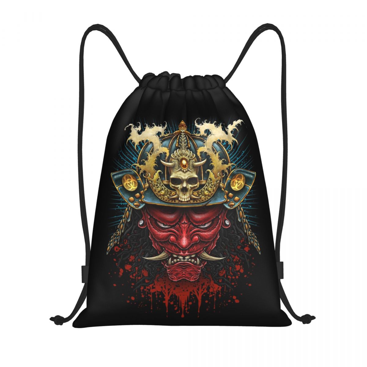 Women'S Yoga Bags - Horror Red Hannya Japanese Samurai Demon