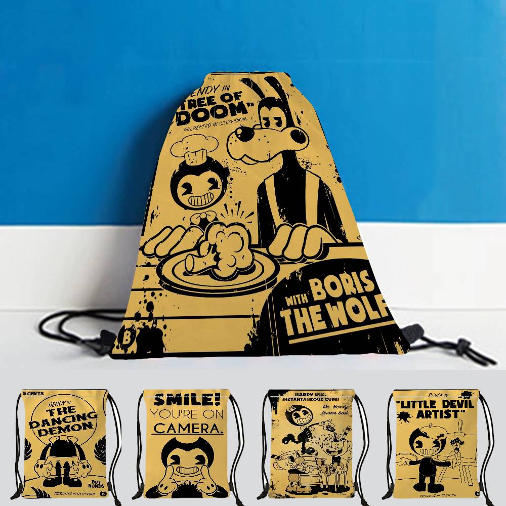 Women'S Yoga Bags - B-Bendy A-And The L-Ink M-Machine Child