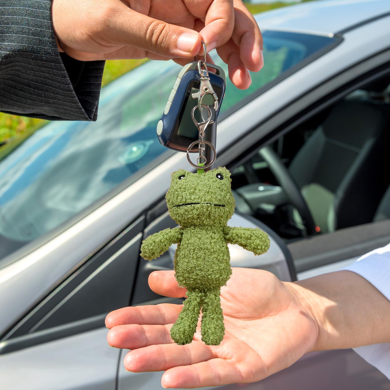 Women'S Bags New Collection - Plush Frog Keychain Bag Charm Collection