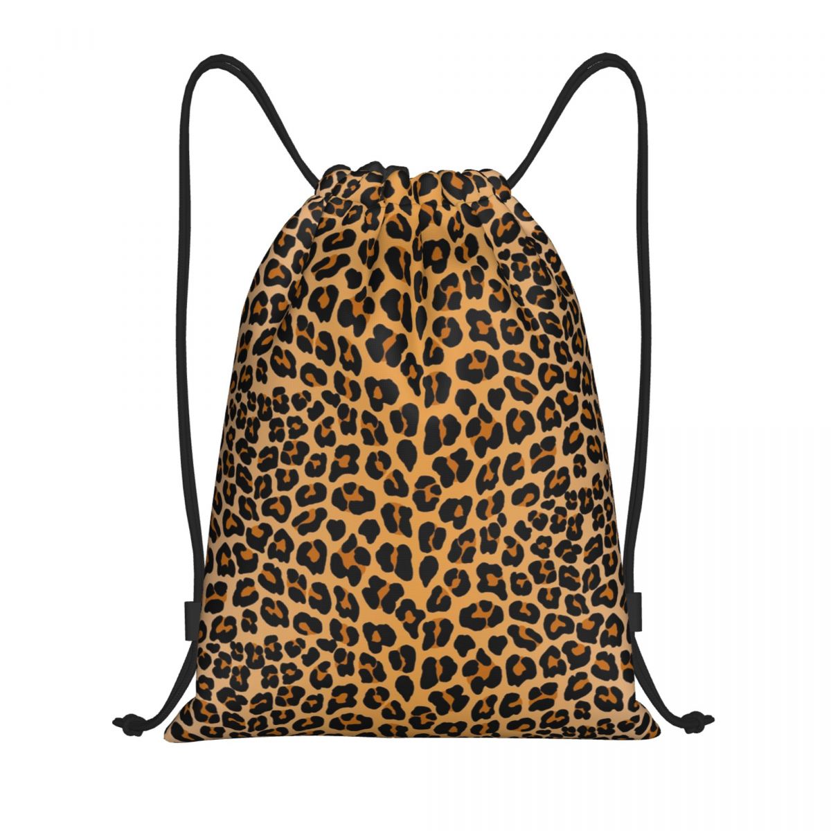 Custom Leopard Print Drawstrin - Women'S Yoga Bags review and price