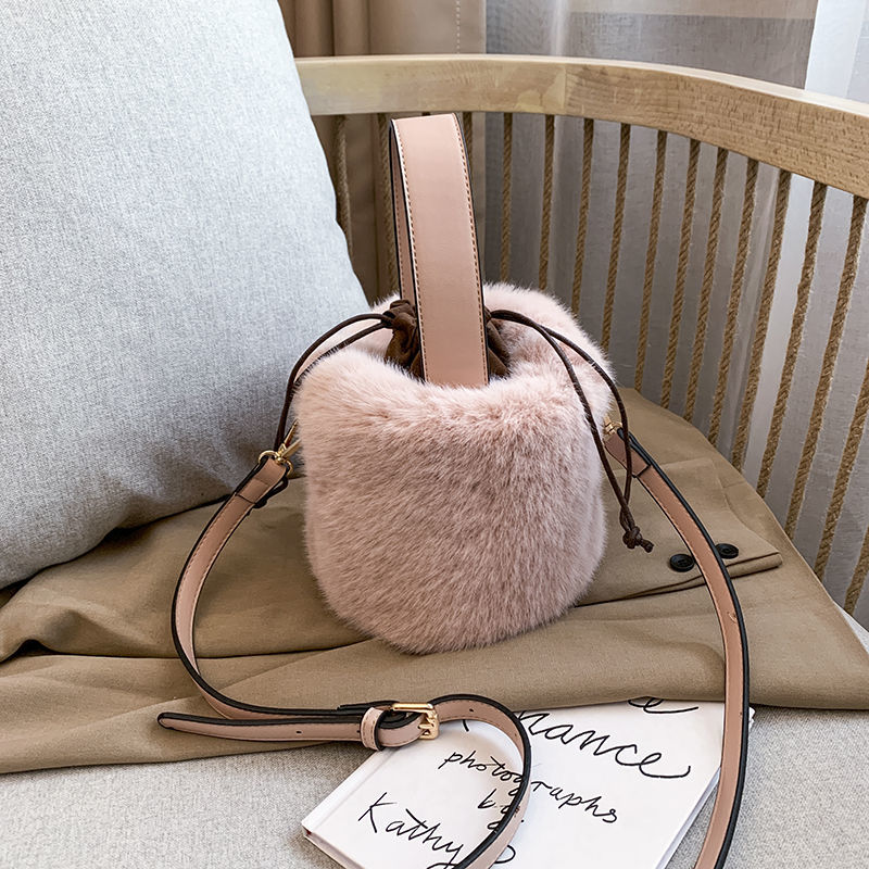 Faux Fur Bags Women Bucket Plu - Women Bags Max review and price