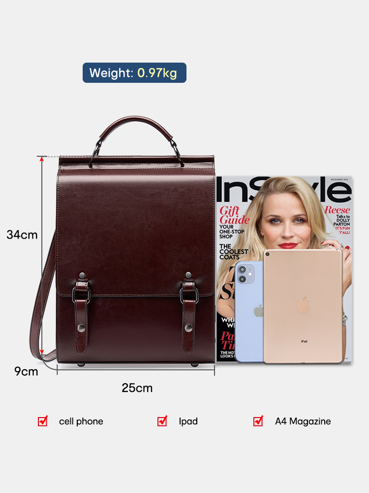 Zency Female Fashion Backpack  - Women Bags For Office review and price