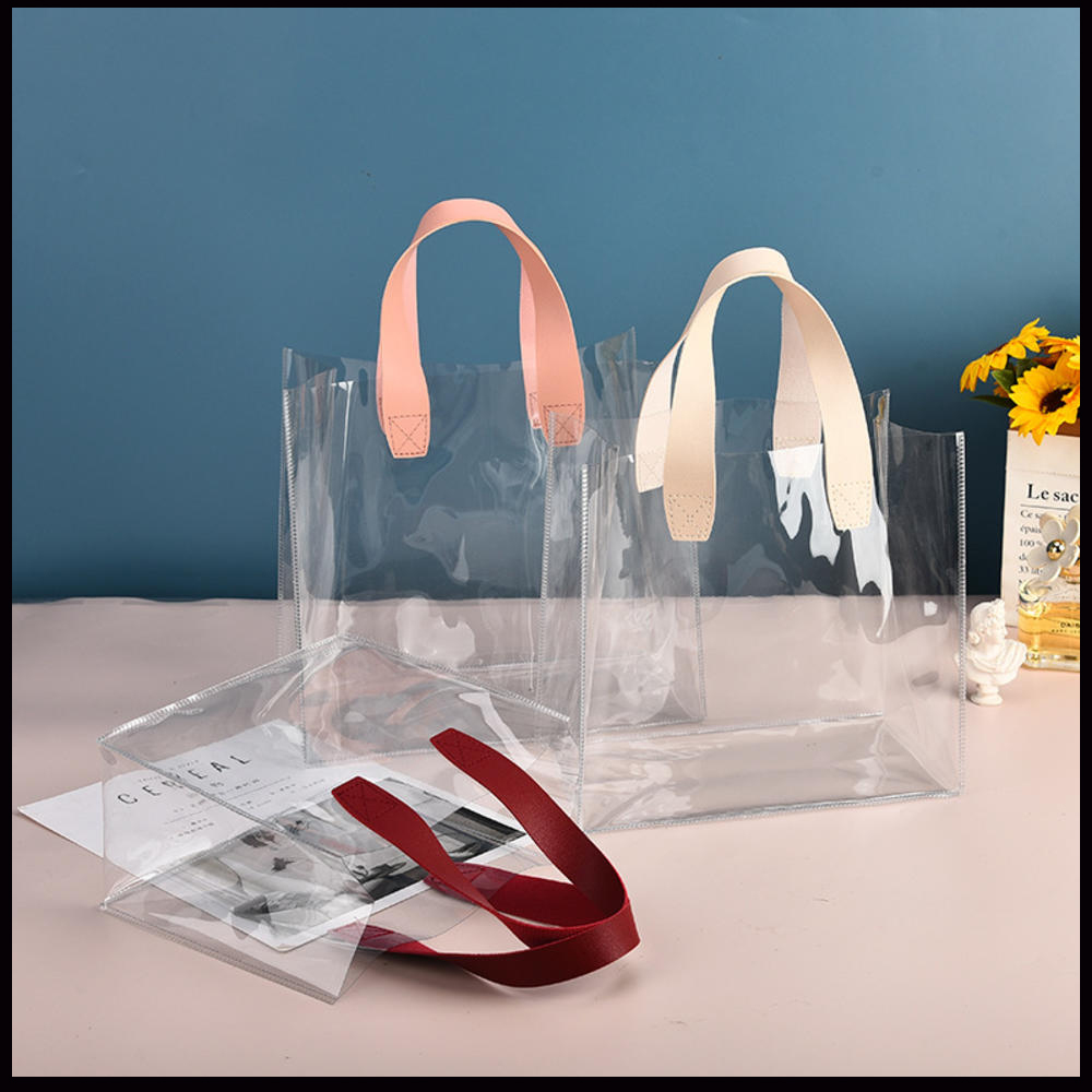 Transparent Pvc Clear Tote Lar - Jelly Bag Clear Pvc review and price