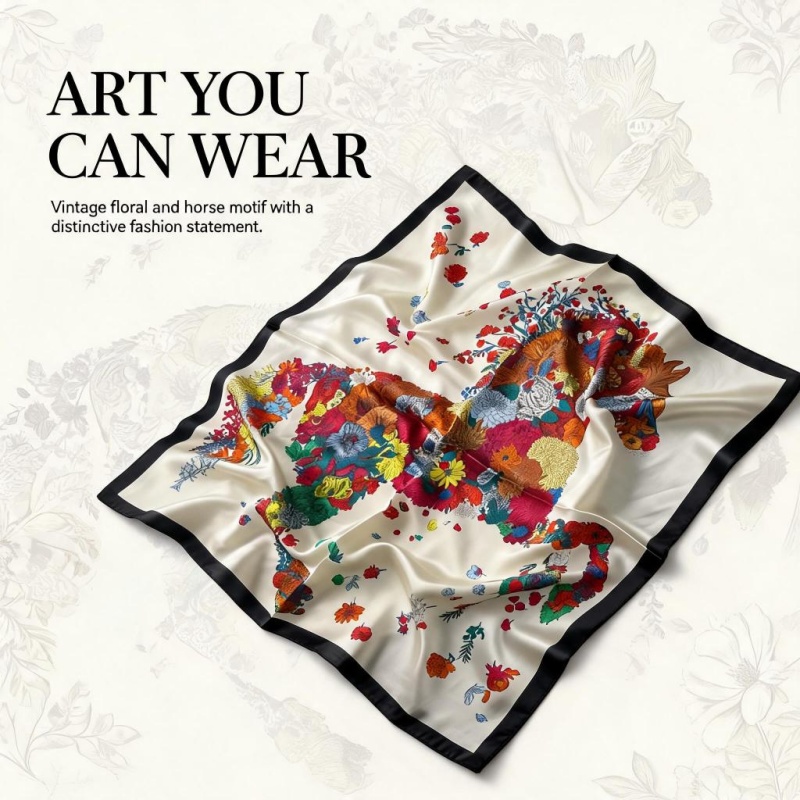 Women 65X65CM 100% Silk Square - Women Bags For Office review and price
