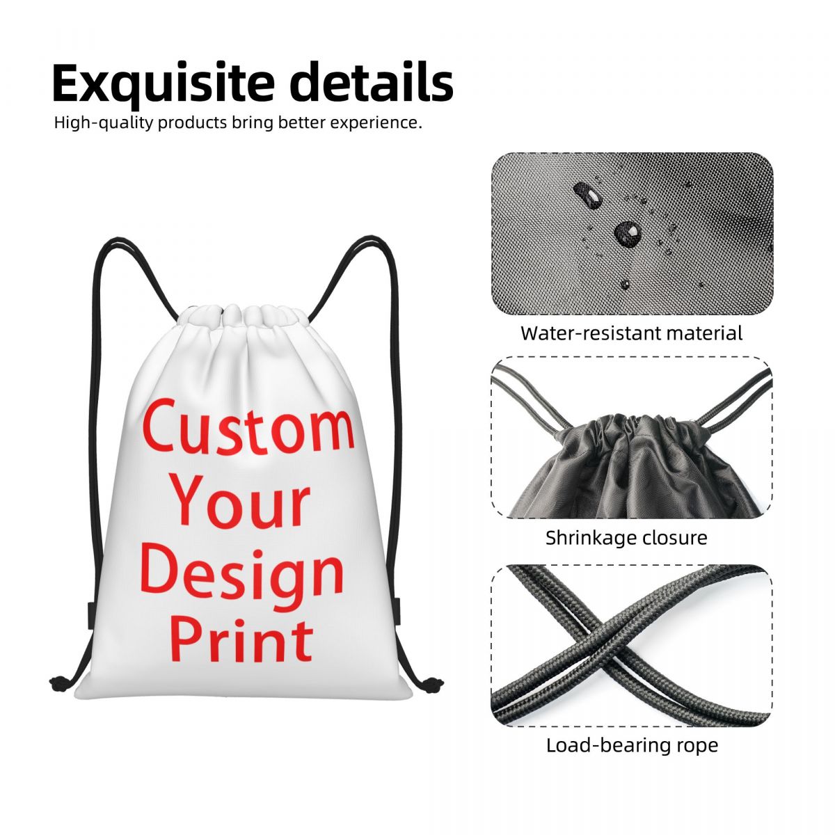Custom Custom Your Design Draw - Women'S Yoga Bags review and price