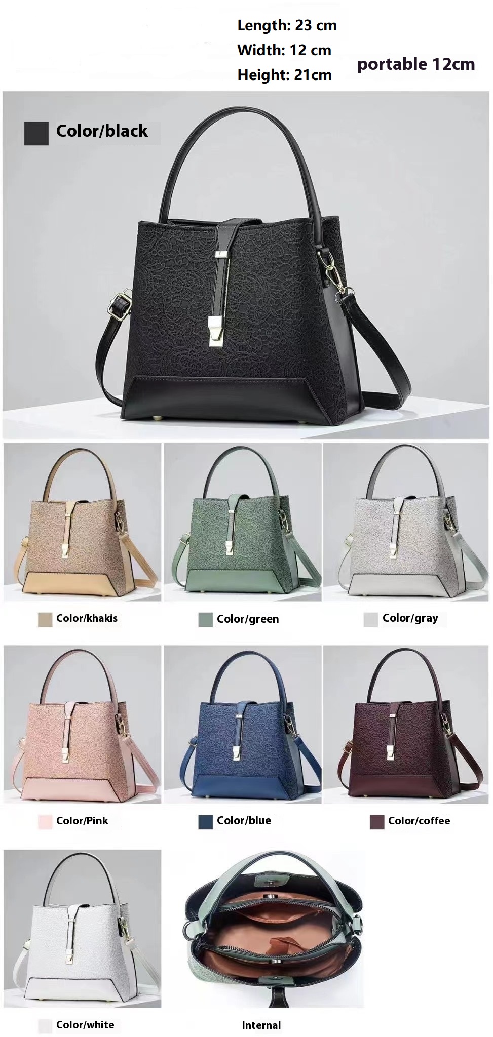 New Luxury Tote Bag Leather Cl - Women Bags For Office review and price
