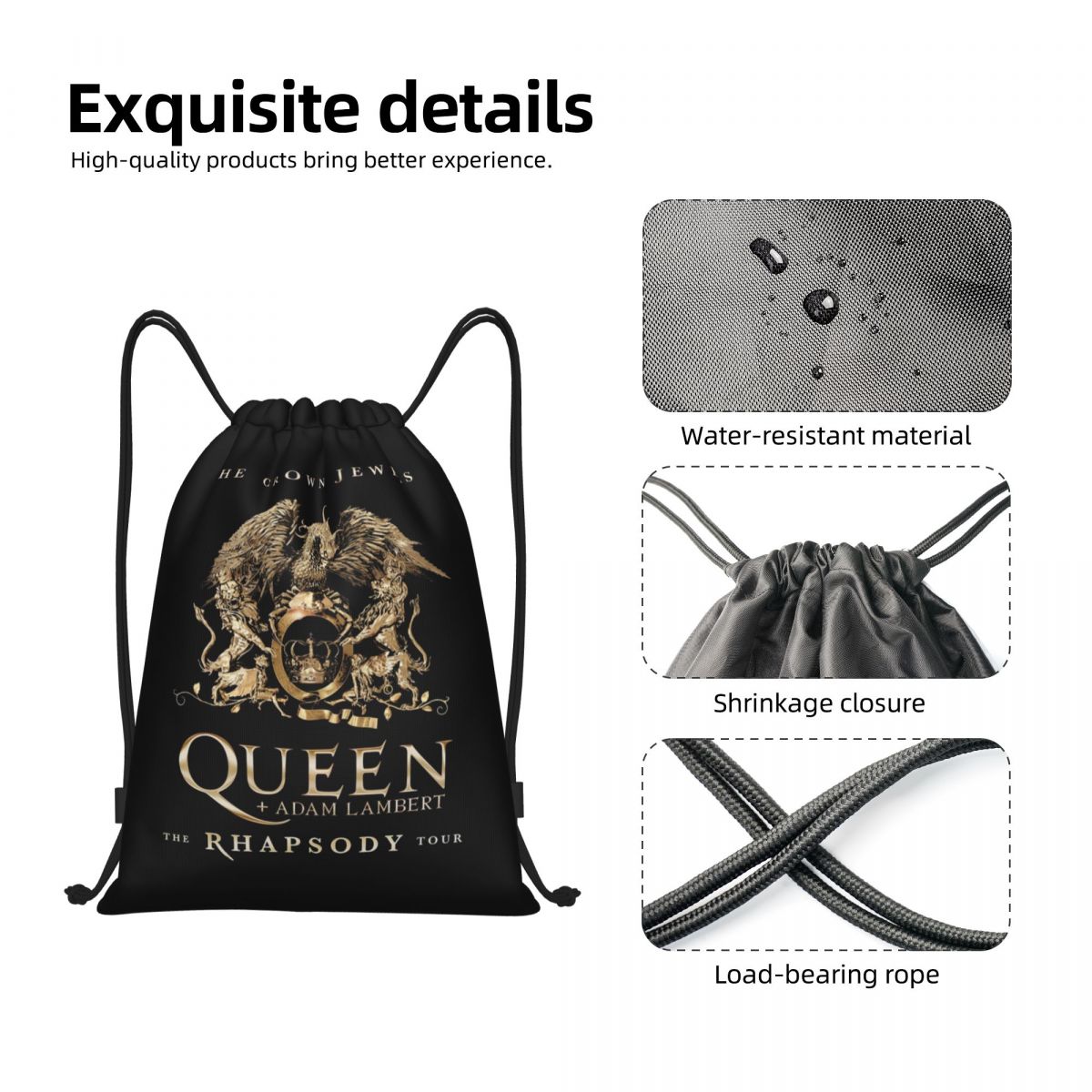 Custom Freddie Mercury Crown D - Women'S Yoga Bags review and price