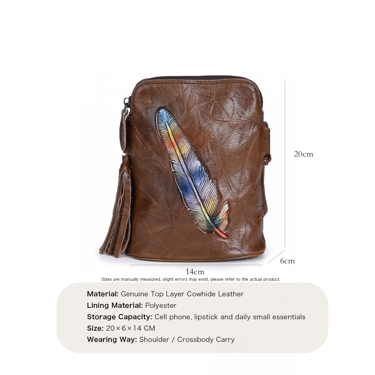 Women Mini Genuine Cowhide Cro - Women Bags Max review and price