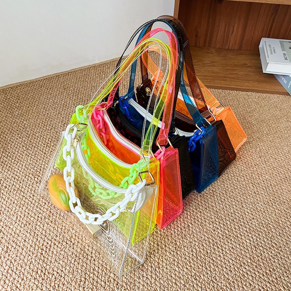 Fashion Ladies Jelly Bags PVC  - Jelly Bag Clear Pvc review and price
