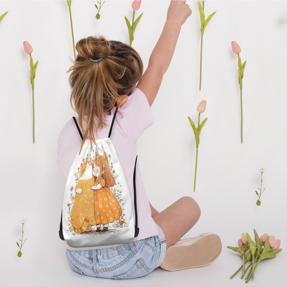 1PC Cute Girl Print Custom Tex - Women'S Yoga Bags review and price