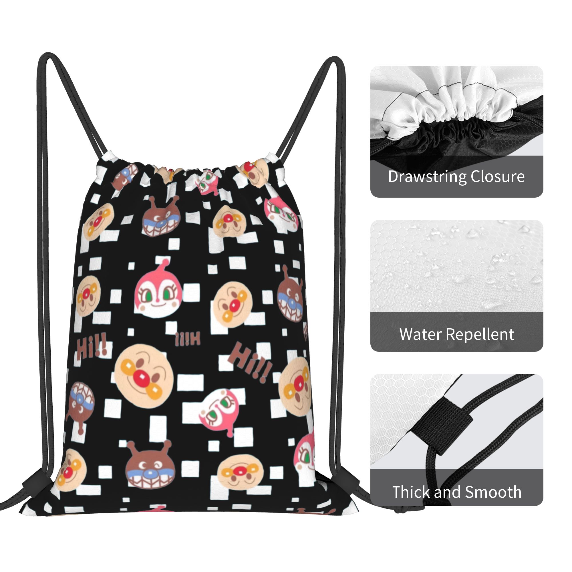 Custom Anpanmans Drawstring Ba - Women'S Yoga Bags review and price