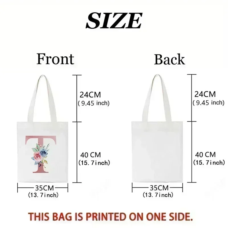 1pc Floral Love Letter Print T - Women'S Yoga Bags review and price