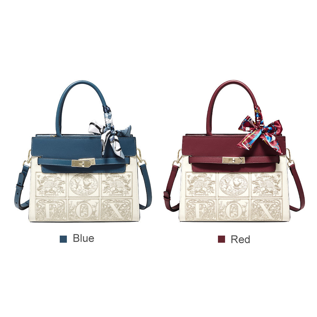 FOXER Elegant Women's Handbag  - Doctor Bag Leather review and price
