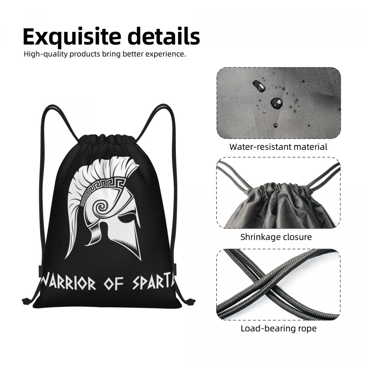 Custom Warrior Of Sparta Draws - Women'S Yoga Bags review and price