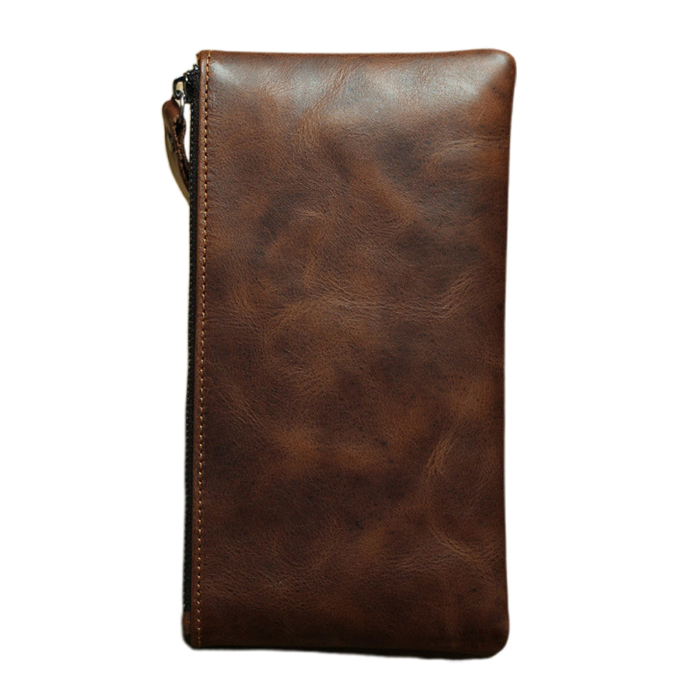 Genuine Cowhide Long Purse Wal - Women Bags Purses review and price