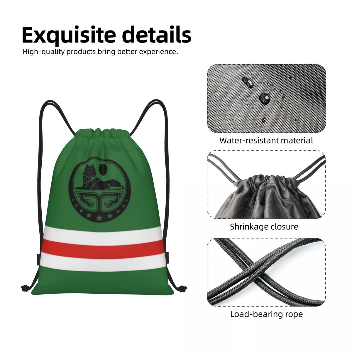 Custom Chechen Borz Drawstring - Women'S Yoga Bags review and price