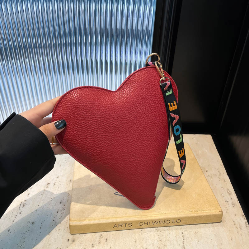 Cute Heart Shape Coin Purse Ko - Women Bags Max review and price