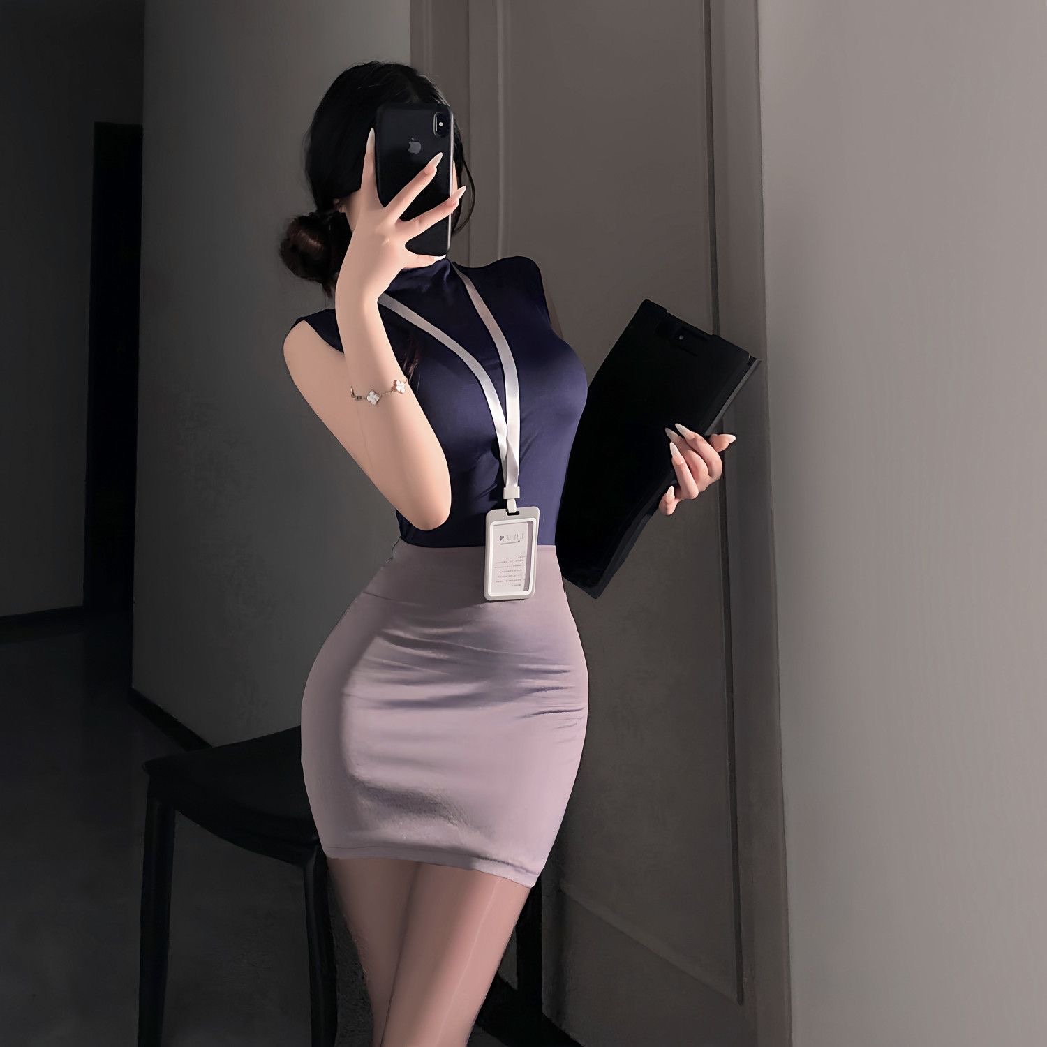 Sweet Skirts Set OL Sexy Pure  - Women Bags For Office review and price